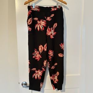 14th And Union Nordstrom Floral Jogger Pants Cropped
